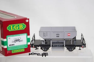 LGB Lehmann Spur G 4141 OEG 737 Schotterwagen grau mit OVP (303965) #5912# - Bild 1 von 6