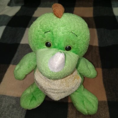 Webkinz Key Lime Dino Plush Stuffed Animal HM185 Ganz Green Dinosaur No Code 9” - Image 1 of 3