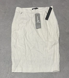 Elie Tahari Size 4 Pencil Skirt New With Tags 70% Linen Designer Skirt - Picture 1 of 10