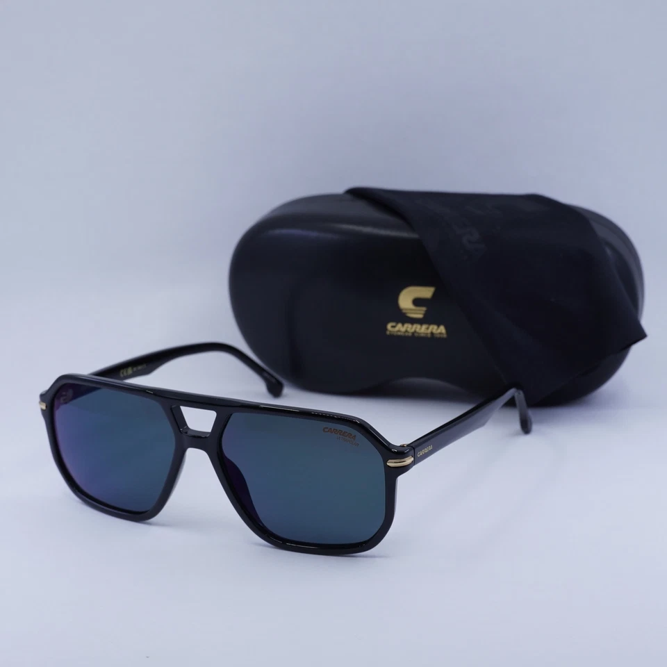 CARRERA 302/S-02M2/Q3 Sunglasses Sun Glasses 02M2 BLACK Authentic 59mm