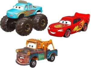 Disney / Pixar Cars On The Road Lightning McQueen, Mater & Ivy Diecast 3-Pack - Picture 1 of 2