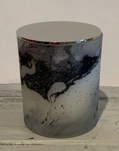 VOLCANO Capri Blue Type Citrus Clean Coco Soy Marble Candle Crackle Wood Wick US - Picture 1 of 3