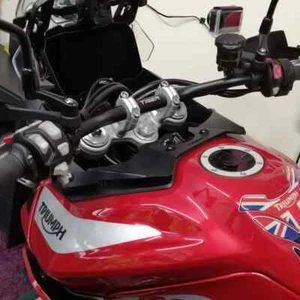 Deflector de viento negro mate Triumph Tiger 850 Sport 900 Rally GT Pro 2020-2024 - Imagen 1 de 5
