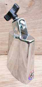 LATIN PERCUSSION LP204B Deluxe Black Beauty Chrome CowBell - Picture 1 of 14