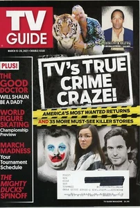 TV GUIDE: March 15-28, 2021 / TV's True Crime Craze, March Madness, Good Doctor - Picture 1 of 1