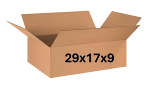 29" x 17" x 9" CARDBOARD BOX - 200 lb - SINGLE BOX - Picture 1 of 6
