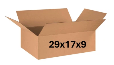 29" x 17" x 9" CARDBOARD BOX - 200 lb - SINGLE BOX - Image 1 of 4