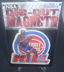 Grant Hill 1996 Chris Martin Ent. NFL Die-Cut Magnets Detroit Pistons - Picture 1 of 1