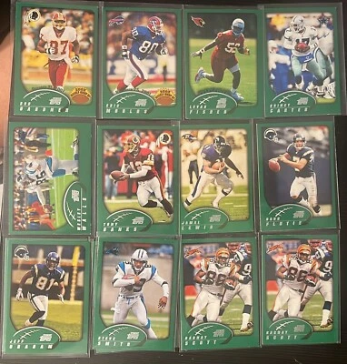 Topps 2002 NFL Complete Your Set - You Pick! 🔥🏈 Base-Insert-Rookie - Image 1 of 2