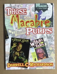 These Macabre Pulps par Darrell C. Richardson ~ Livre de poche ~ Adventure House ~ Neuf - Photo 1/13