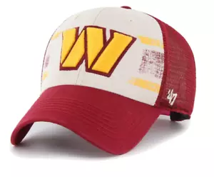 Washington Commanders '47 Breakout MVP Trucker Mütze verstellbar cremefarben - Bild 1 von 3