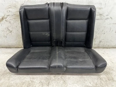Asiento trasero convertible BMW 325i negro E30 84-92 OEM Foto 1 de 4