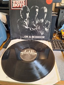 WHITE BOYS ON A MISSION EX-/VG+ TIN PAN APPLE RAP HIPHOP VINYL LP ALBUM 1988 - Picture 1 of 4