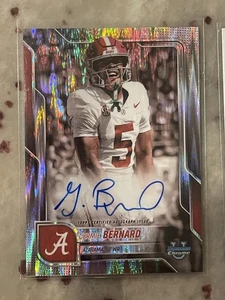 2025 Bowman Chrome U University Germie Bernard Stealth Auto - Bild 1 von 2