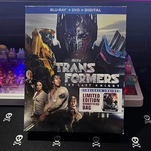 Transformers: The Last Knight Limited Edition Blu Ray +DVD, W/ Draw String Bag! - Picture 1 of 3