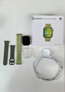 HUAWEI Watch Fit 4 Pro Smartwatch/Fitnesstracker, +Zubehör, grün, wie neu! - Bild 1 von 11
