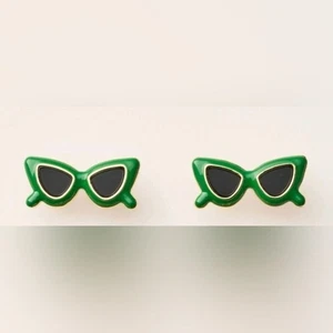 New Kate Spade X Target Green Sunglasses Earrings - Picture 1 of 4