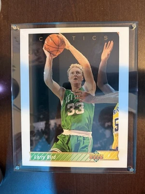 1992-93 Upper Deck Larry Bird 33a Oversized Limited  99/2500 ORIGINAL PACKAGE   - Image 1 of 4