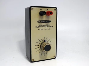HEATHKIT IN-47 KONDENSATOR ERSATZBOX - MISST 0,0001 uFD - 0,22 uFD  - Bild 1 von 1