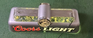 Luz colgante mesa de billar Coors Light vintage 1999 45x15 - Imagen 1 de 17