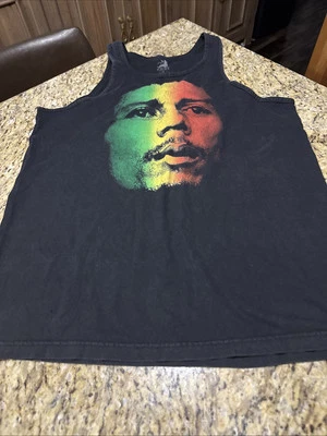 Bob Marley - Extra Large Tank Top Men’s Black Graphic Is Excellent Preowned Cpix - Image 1 of 4