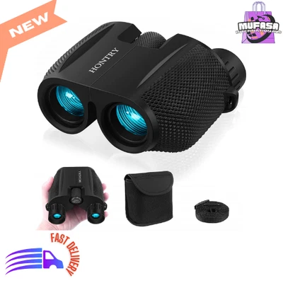Hontry Binoculars for Adults and Kids, 10x25 Compact Binoculars - Image 1 of 4