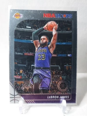 2019-20 Panini NBA Hoops Premium Stock - LeBron James #87 - Image 1 of 4