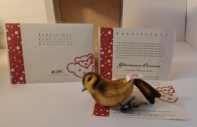 STEIFF yellowhammer bird ornament LE boxed - Image 1 of 4