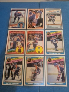 Lot of 9 1984 Wayne Gretzky O Pee Chee Cards ALL NICE CONDITION Edmonton Oilers - Bild 1 von 19