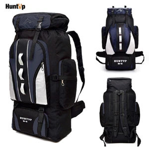 100L Hiking Camping Backpack-Waterproof Extra Large Travel Luggage Rucksack Bag - Picture 1 of 8