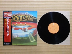 Boston – Don't Look Back 25-3P-1 Japan Insert Inner sleeve Obi NM vinyl - Foto 1 di 10