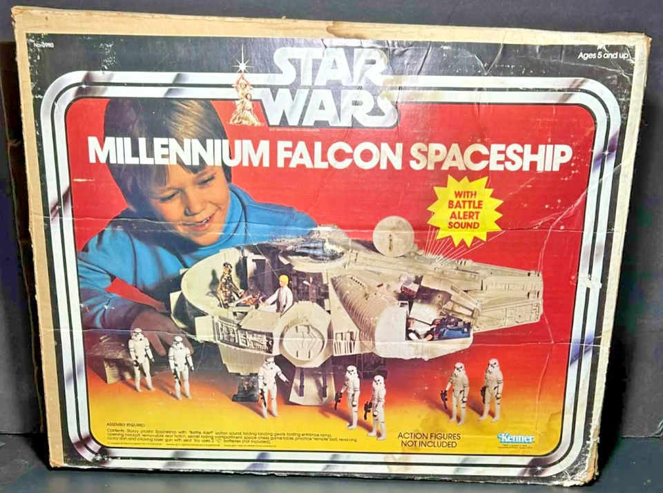 Halcón Milenario Star Wars 1977 de colección 100 % completo en caja sin usar, en caja con inserto Foto 1 de 4