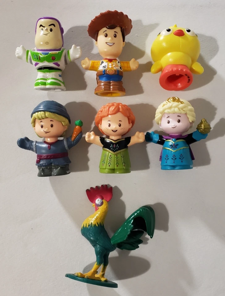 Little People Disney Frozen, Toy Story Figurines Elsa, Buzz Lightyear - Image 1 of 1