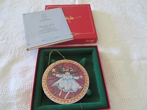 P BUCKLEY ANNA PERENNA ART ORNAMENT ANGEL GIRL Porcelain Germany B3487/5000 - Picture 1 of 2