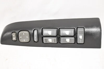 1998-2004 CHEVY GMC S10 BLAZER JIMMY СЕРЫЙ ПИТАНИЯ ОКНА ГЛАВНЫЙ ПЕРЕКЛЮЧАТЕЛЬ OEM H3N28 - Изображение 1 из 4