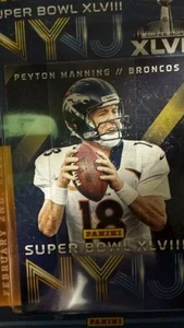 2014 PANINI SUPER BOWL XLVIII BRONCOS SEAHAWKS GIANTS JETS 40 KARTEN SET MANNING - Bild 1 von 5