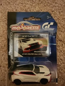 Majorette White Mitsubishi Concept 1:64 Vision Gran Turismo Diecast Series 1 NEW - Picture 1 of 2