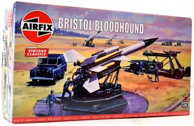 Airfix Vintage Classic Bristol Bloodhound 1:76 Scale Missile Model Kit A02309V - Image 1 of 3