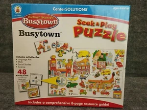 Richard Scarry's Busytown SEEK & PLAY PUZZLE - Picture 1 of 3