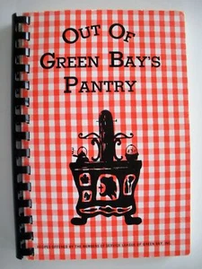 OUT OF GREEN BAY'S PANTRY 1976 Vintage Spiral Bound Cookbook Wisconsin Recipes - Bild 1 von 5