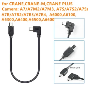 Cable de control micro a multi USB para cámara ZHIYUN grúa M Plus Sony A7R A7S III - Imagen 1 de 5