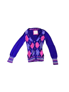 Justice Girls Button Up Cardigan Size 6 - Picture 1 of 8