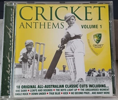 Various - Cricket Anthems Volume 1 -2004 CD + cover excellent, cricket Australia Foto 1 de 3