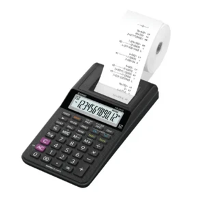 Casio HR-8RCE Printing Calculator Black HR-8RCE-BK-W-EC FREE NEXT DAY DELIVERY - Picture 1 of 1