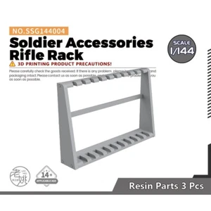 SSMODEL SSG144004 1/144 Scene Model Soldier Accessories Rifle Rack - Picture 1 of 3