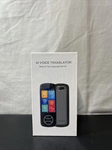 Language Translator Device, Portable Voice Translator 107 Languages Two Way NEW - Picture 1 of 6