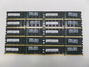 Lot of 10 - Samsung M393T5750EZA-CE6Q0 2GB PC2-5300 DDR2-667 Server Memory - Picture 1 of 4