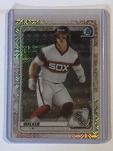 2020 Bowman Chrome #BCP-176 Steele Walker Mega Box Mojo Refractor - Picture 1 of 2