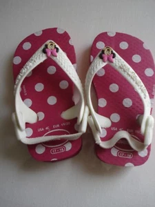 Havaianas Flip Flops Kids Disney Minnie Mouse Size 4C - Picture 1 of 5