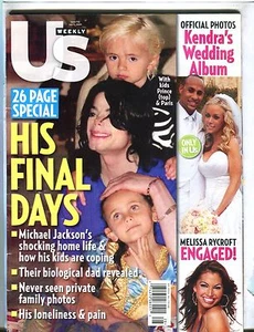 Us Weekly Magazine July 13 2009 Michael Jackson EX 040317nonjhe - Bild 1 von 1